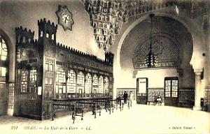 Oran- La Gare PLM interieure- 04